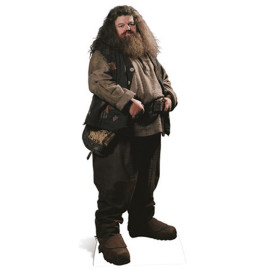 Mini Figurine carton Rubeus Hagrid en habit de ville H 91 CM