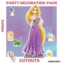 Figurine en carton Disney Princesse Raiponce Hauteur 134 CM