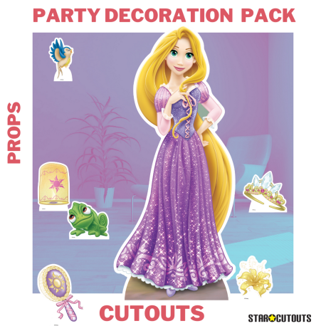 Figurine en carton Disney Princesse Raiponce Hauteur 134 CM