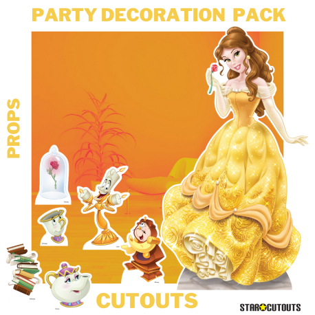 Pack décoration Figurine en carton Disney Princesse Cendrillon H 134CM