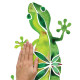 Stickers Muraux Géants à l'Aquarelle Deux Geckos de Cat Coquillette