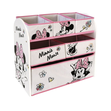 Disney Minnie Classic Meuble de rangement 6 Paniers