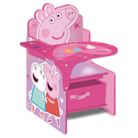 Chaise de Rangement Bureau Peppa Pig