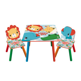 Ensemble Table + 2 chaises Fisher Price