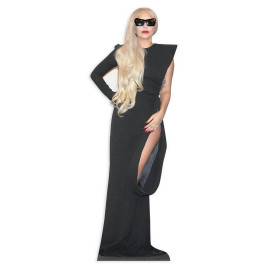 Figurine en carton taille reelle Lady Gaga 168cm