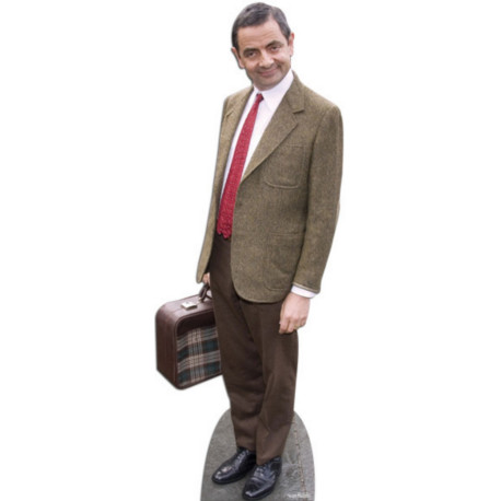 Figurine en carton taille reelle Rowan Atkinson Alias Mr Bean179cm