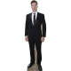 Figurine en carton Benedict Cumberbatch en costume noir 183 cm