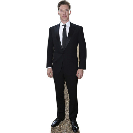 Figurine en carton taille réelle Benedict Cumberbatch en costume 183 cm