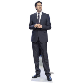 Figurine en carton taille reelle Ed Miliband 180 cmcm