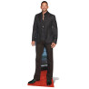Figurine en carton Will Smith costume noir 188 cm
