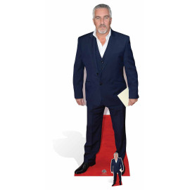 Figurine en carton taille reelle Paul Hollywood Hauteur 172 cm