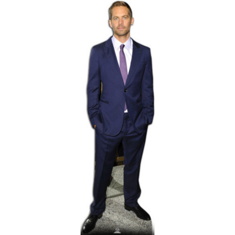 Figurine en carton taille reelle Paul Walker Hauteur 185 cm