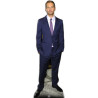 Figurine en carton Paul Walker costume bleu 185cm