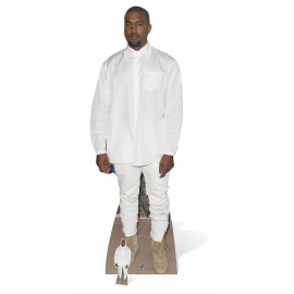 Figurine en carton taille reelle Kanye West 173 cm