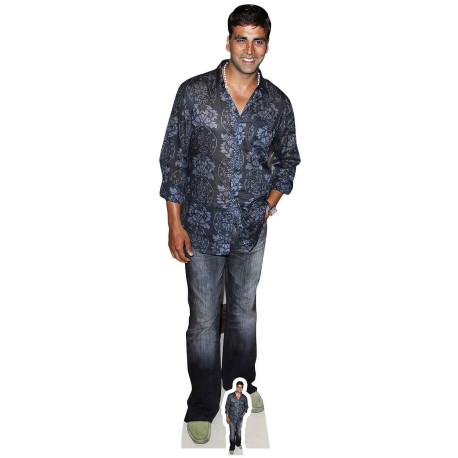 Figurine en carton taille reelle Akshay Kumar 180cm