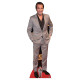 Figurine en carton taille reelle Jean Dujardin Hauteur 182 cm