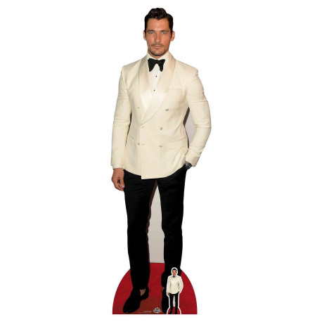 Figurine en carton taille reelle David Gandy Hauteur 192 cm