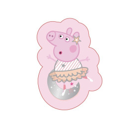 Coussin forme Peppa Pig
