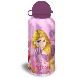 Gourde Rose bouchon rose Foncée Disney Princesses - 500 ml