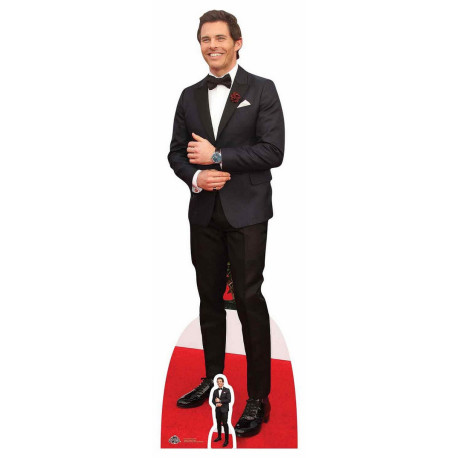 Figurine en carton James Marsden Hauteur 181 cm