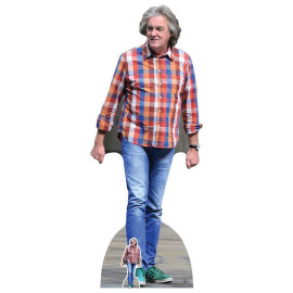 Figurine en carton taille reelle James May 182cm