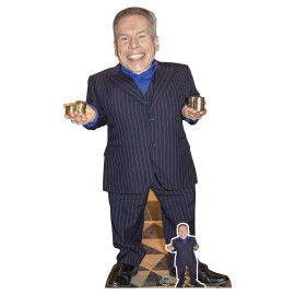 Figurine en carton Warwick Davis Hauteur 107 cm