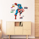 Sticker mural géant Marvel Captain America