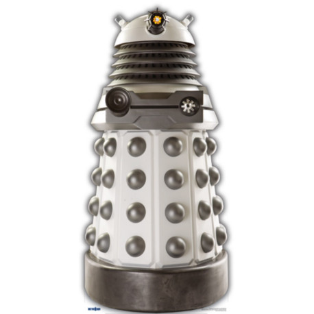 Figurine en carton DOCTOR WHO Blanc suprême Dalek 182 cm