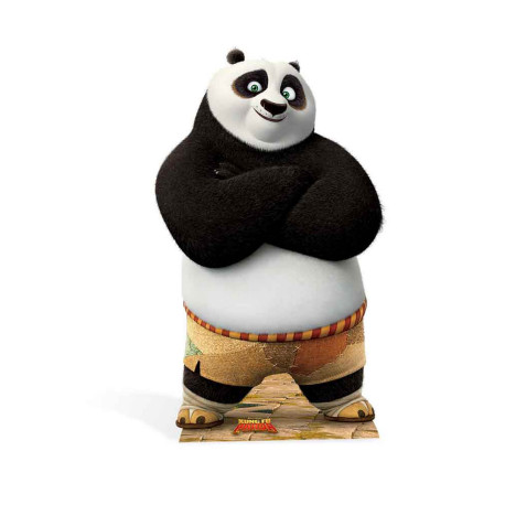 Figurine en carton Kung Fu Panda - Po Ping H 156 CM