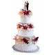 Figurine en carton Gâteau de mariage 180 cm