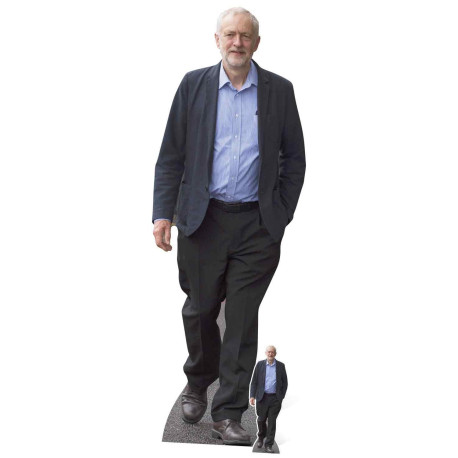 Figurine en carton Jeremy Corbyn 175 cm