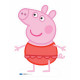 Figurine en carton Peppa Pig (maillot de bain) 90 cm
