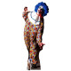 Figurine en carton Homme Clown effrayant 175 cm