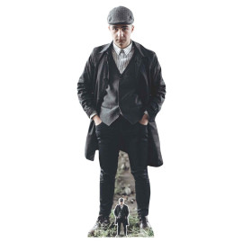 Figurine en carton de Peaky blinder homme style Gangster hauteur 182 cm