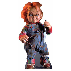 Figurine en carton Scarred Chucky Doll 75 cm