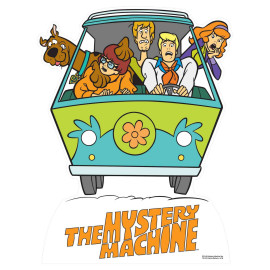 Figurine en carton Le mystère de Fred Van machine Scooby Doo Star Mini 93 cm