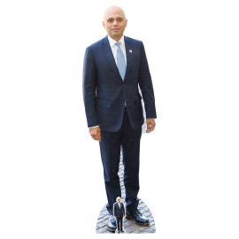 Figurine en carton Sajid Javid Politicien 177 cm