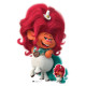 Figurine en carton Les Trolls 2 - Delta Dawn la maire et la shérif des trolls de la country Hauteur 136 cm