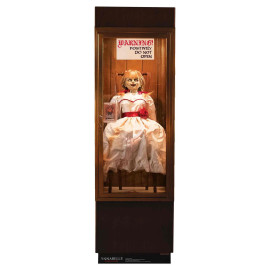 Figurine en carton Annabelle Doll Possessed verre Case poupée 177 cm