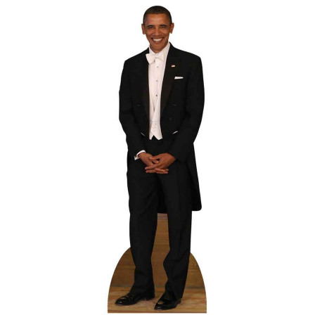 Figurine en carton président Obama 188 cm