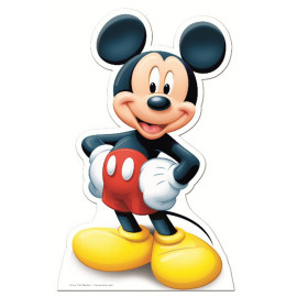 Figurine en carton taille réelle Mickey Mouse Disney H 100 CM 