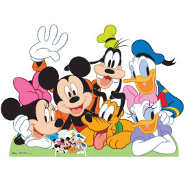 Figurine en carton Mickey et ses amis Disney Hauteur 99 CM
