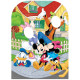 Figurine en carton Passe tête Mickey et ses amis Disney H 95 CM
