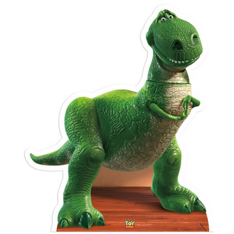 Figurine en carton taille réelle Rex Toy Story H 99 cm