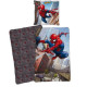 Parure de lit réversible SpiderMan et sa toile d'arraignée - 140 cm x 200 cm