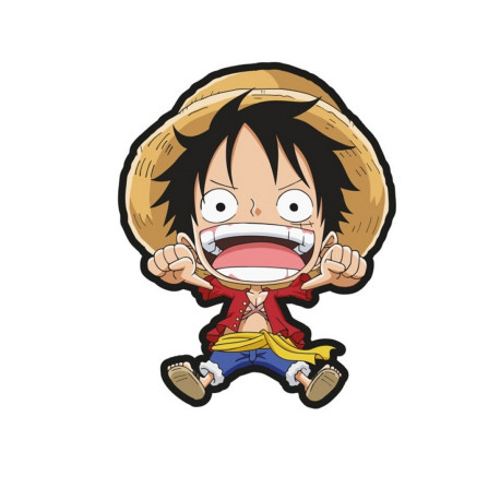 Coussin forme One Piece Luffy 33x41cm  coussin sur drap housse, plaid,  housse de couette sur Déco de Héros