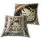 Coussin One Piece Luffy "Wanted" - 35 x 35 cm