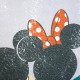 Rideau Disney Mickey et Minnie sur la balançoire - 140x250 cm