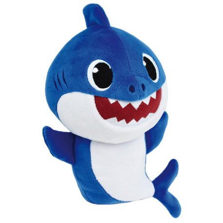 Peluche Baby Shark bleu 23 cm - Pinkfong