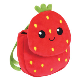 Fruity's Fraise sac à dos 3D - Hauteur 26 Cm